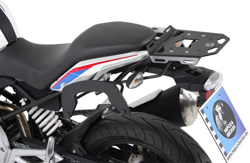 Hepco & Becker Minirack soft luggage rear rack for BMW G 310 R from 2016 | 6606501 01 01
