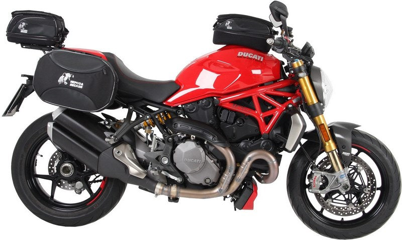 Hepco & Becker Minirack soft luggage rear rack for Ducati Monster 1200 S from 2017 | 6607562 01 01