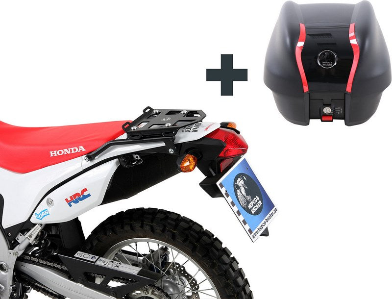 Hepco & Becker トップケース - ジャーニー30 インクルード キャリア Honda CRF 250 L (2012-) / Rally (2017-) | 6609511 01 01-206