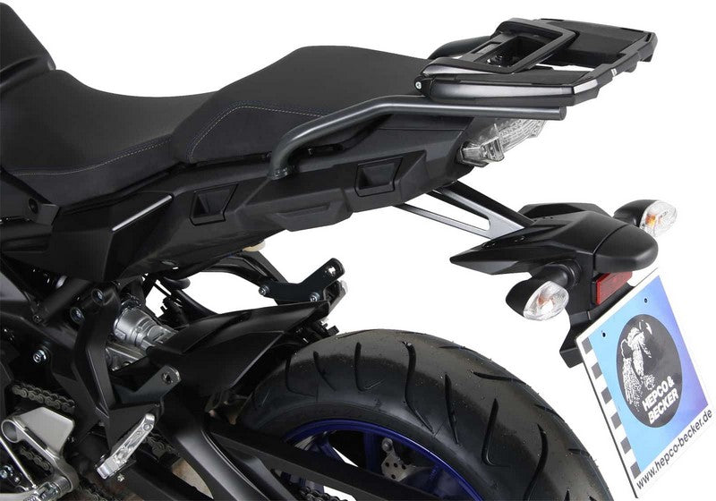 Hepco & Becker / ヘプコ&ベッカー Easyrack topcasecarrier – anthracite for Yamaha Tracer 900 / GT from 2018 | 6614559 01 05