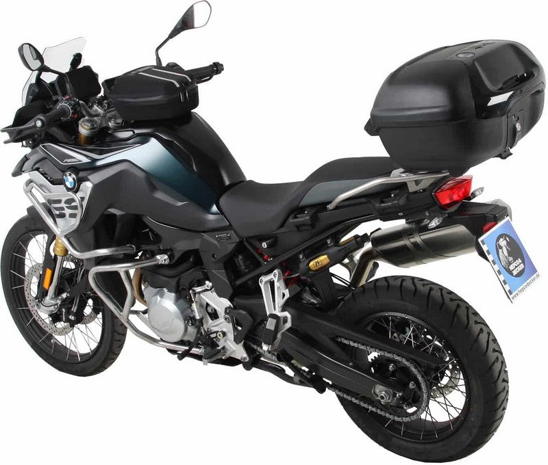 Hepco & Becker / ヘプコ&ベッカー Easyrack topcasecarrier – black for original BMW-Touring titan color tube rear rack for BMW F 850 GS (2018-) | 6616513 01 01