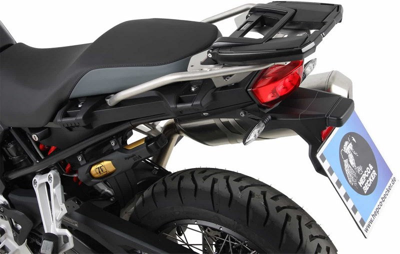 Hepco & Becker イージーラック トップケースキャリア ブラック オリジナルBMWツーリング ステンレススチールチューブ リアラック BMW F 800 GS (2024-) | 6616537 01 01