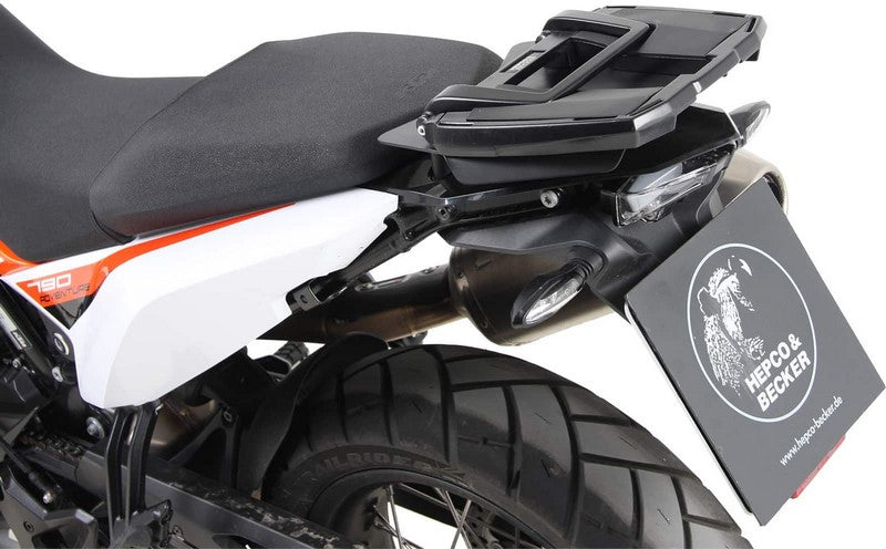 Hepco & Becker / ヘプコ&ベッカー Easyrack topcasecarrier – black for KTM 790 Adventure R (2019-) | 6617581 01 01