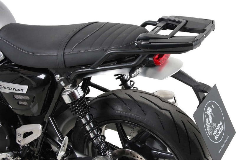 Hepco & Becker / ヘプコ&ベッカー Easyrack topcasecarrier – black for Triumph Speed Twin (2019-) | 6617591 01 01
