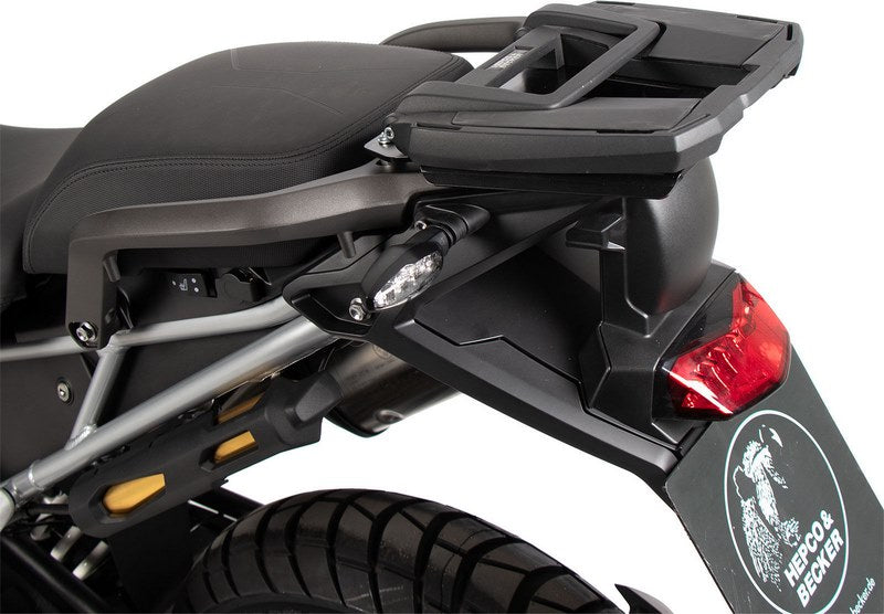 Hepco & Becker イージーラックトップケースキャリアブラックオリジナルリアラックとの組み合わせ用 Triumph Tiger 1200 Rally Explorer / GT Explorer (2022-) | 6627639 01 01