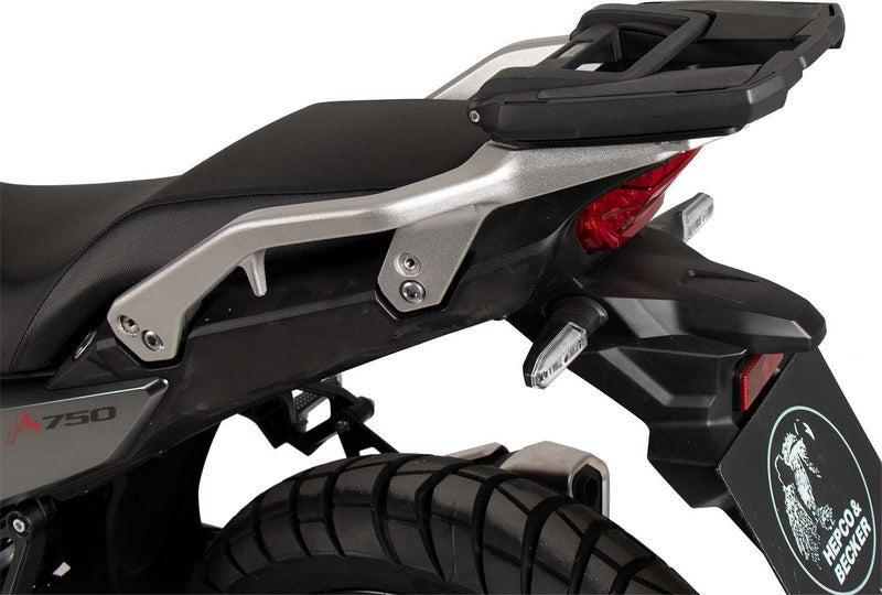 Hepco & Becker イージーラックトップケースキャリアブラックオリジナルリアラックとの組み合わせ用 Honda XL 750 Transalp (2023-2024) | 6629539 01 01