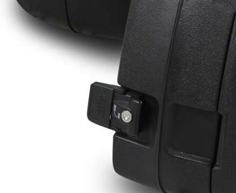 Hepco & Becker Lock for Junior or Journey Side Case-black | 700101 00 01