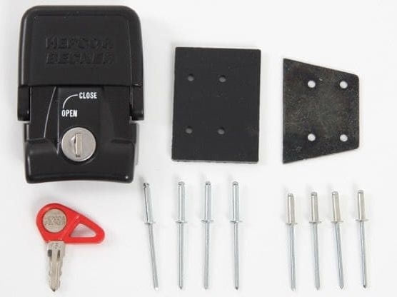 Hepco & Becker / ヘプコ&ベッカー Fixing lock for Junior or Journey side case - black | 710111 00 01-907