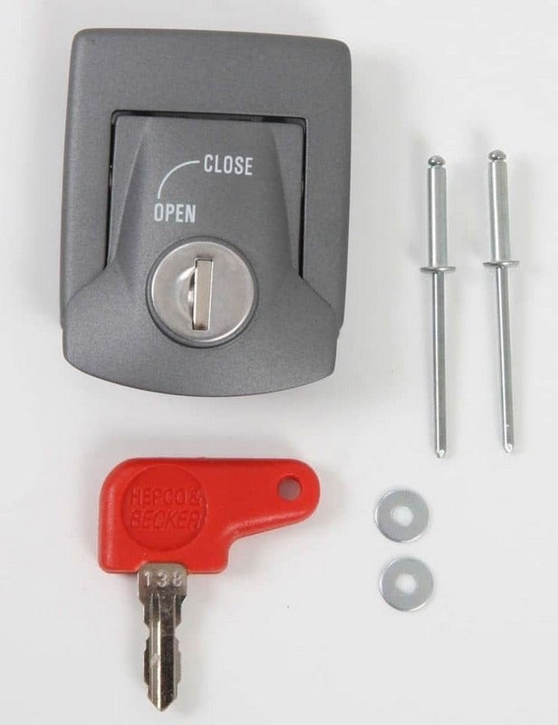 Hepco & Becker / ヘプコ&ベッカー Lid lock - silver | 710114 00 09-907