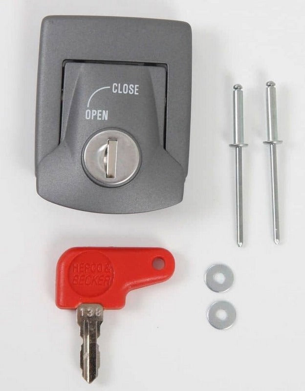 Hepco & Becker / ヘプコ&ベッカー Lid lock - silver | 710114 00 09-952