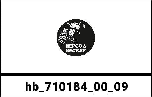 Hepco & Becker / ヘプコ&ベッカー Lock plate silver outside for Hepco&Becker Gobi sidecase | 710184 00 09
