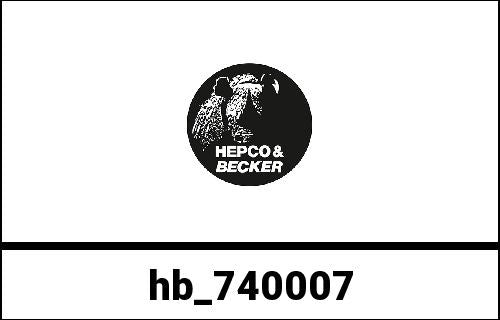 Hepco and Becker / ヘプコアンドベッカー 5 liters metal canister incl. Holder / adapter for Hepco Becker C-Bow side carrier | 740007
