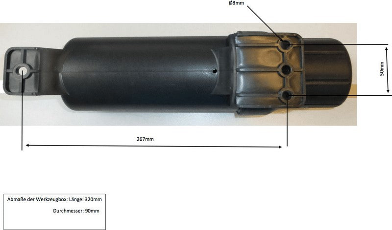 Hepco & Becker / ヘプコ&ベッカー Toolbox for Cutout sidecarrier BMW R1250GS Adventure (2019-) | 7416519 00 01