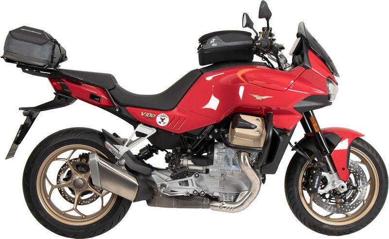 Hepco & Becker リアエンラージメントブラックフォー Moto Guzzi V100 Mandello / S (2022-) | 800557 00 01