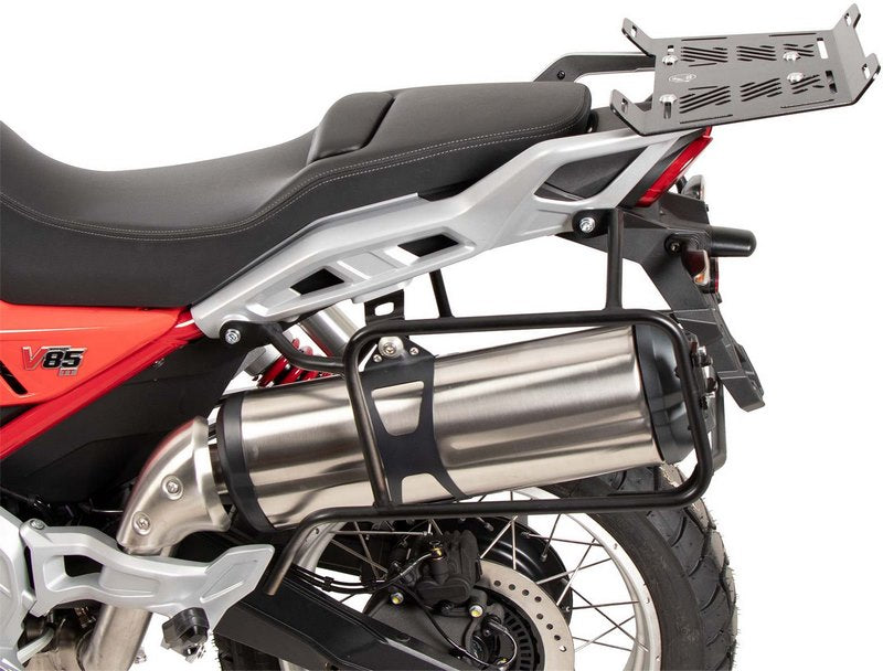 Hepco & Becker モデルスペシフィック リア エンラージメント ブラック Moto Guzzi V 85 TT / Strada / Travel (2024-) | 800561 00 01