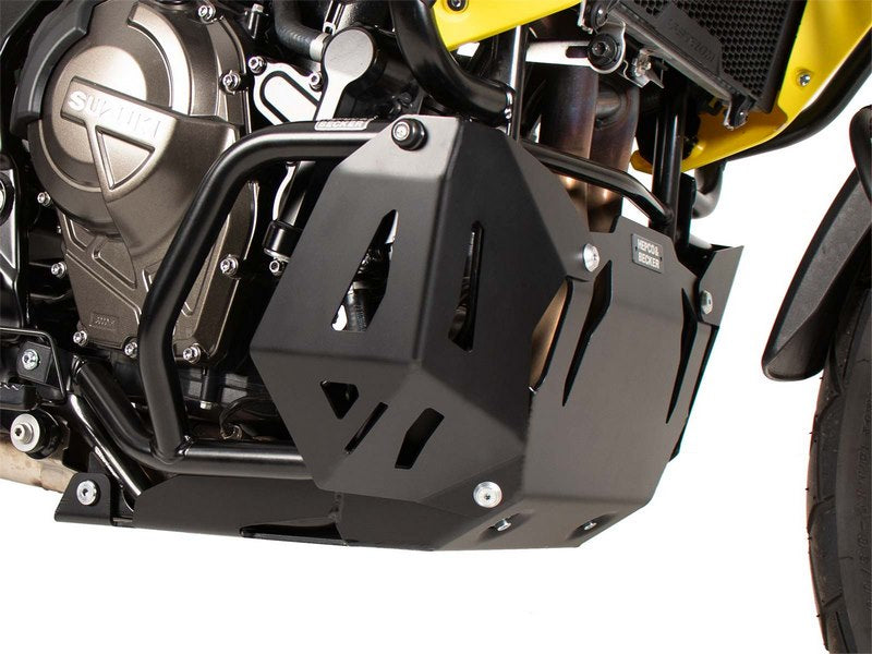 Hepco & Becker エンジンプロテクションプレート ブラック Suzuki V-Strom 800 (2024-) | 8103553 00 01