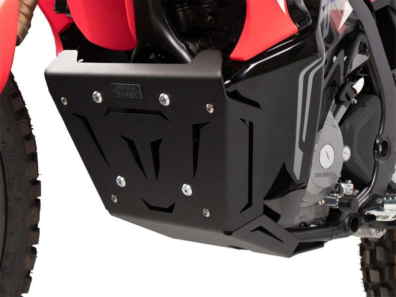 Hepco and Becker / ヘプコアンドベッカー Engine protection plate black for Honda CRF 300 Rally (2021-) | 8109535 00 01