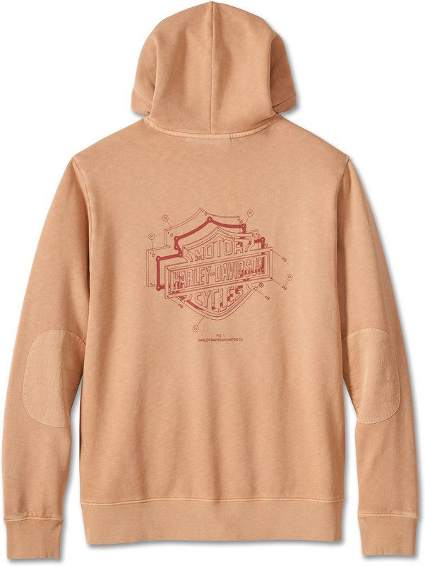 Harley-Davidson Hoodie-Knit  Tannin | 96014-24VM