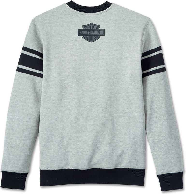 Harley-Davidson Sweatshirt-Knit  Charcoal Grey Heather | 96016-24VM