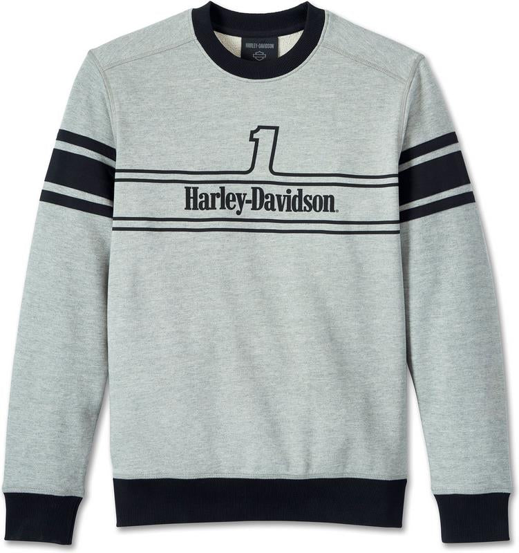 Harley-Davidson Sweatshirt-Knit  Charcoal Grey Heather | 96016-24VM