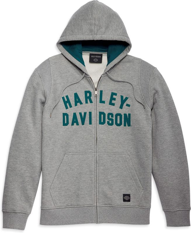 Harley-Davidson Hoodie-Knit  Heather Grey | 96019-23VM