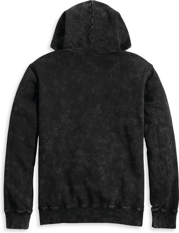 Harley-Davidson Men'S Westcoast Bar & Shield Hoodie  Black Beauty | 96021-23VM