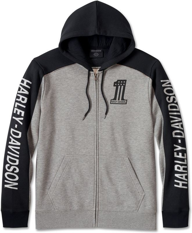 Harley-Davidson Hoodie-Knit  Medium Grey Heather | 96023-24VM