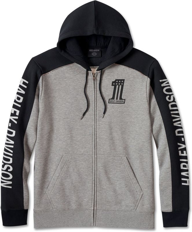 Harley-Davidson Hoodie-Knit  Medium Grey Heather | 96023-24VM