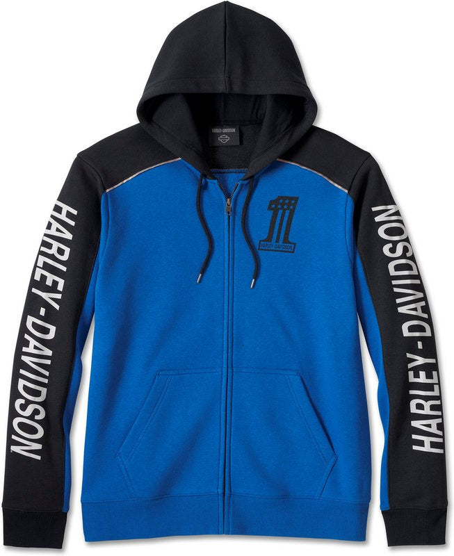 Harley-Davidson Hoodie-Knit  True Blue | 96024-24VM