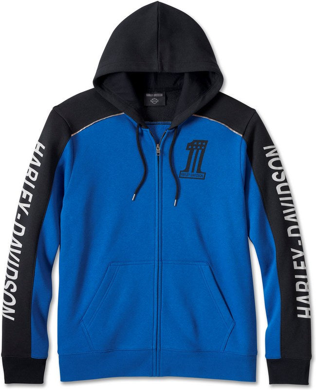 Harley-Davidson Hoodie-Knit  True Blue | 96024-24VM