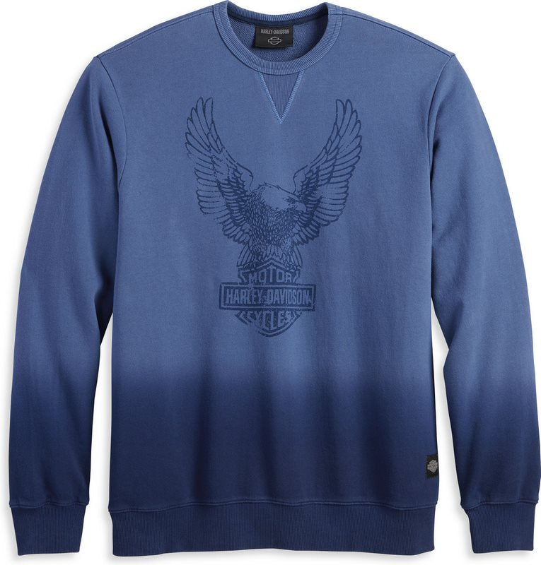 Harley-Davidson Sweatshirt-Knit  Gray Blue | 96025-23VM