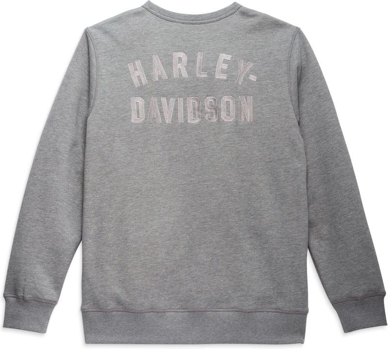 Harley-Davidson Sweatshirt-Knit  Heather Grey | 96028-23VM