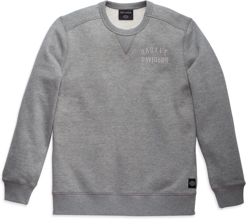 Harley-Davidson Sweatshirt-Knit  Heather Grey | 96028-23VM