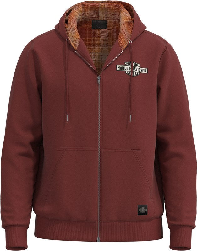 Harley-Davidson Hoodie-Knit  Russet Brown | 96033-23VM
