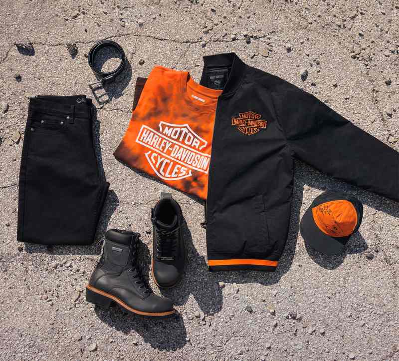 Harley-Davidson Tee-Knit  Harley Orange | 96045-24VM