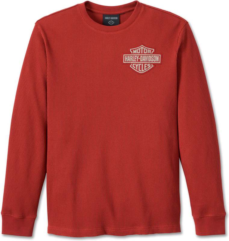 Harley-Davidson Tee-Knit  Russet Brown | 96051-24VM