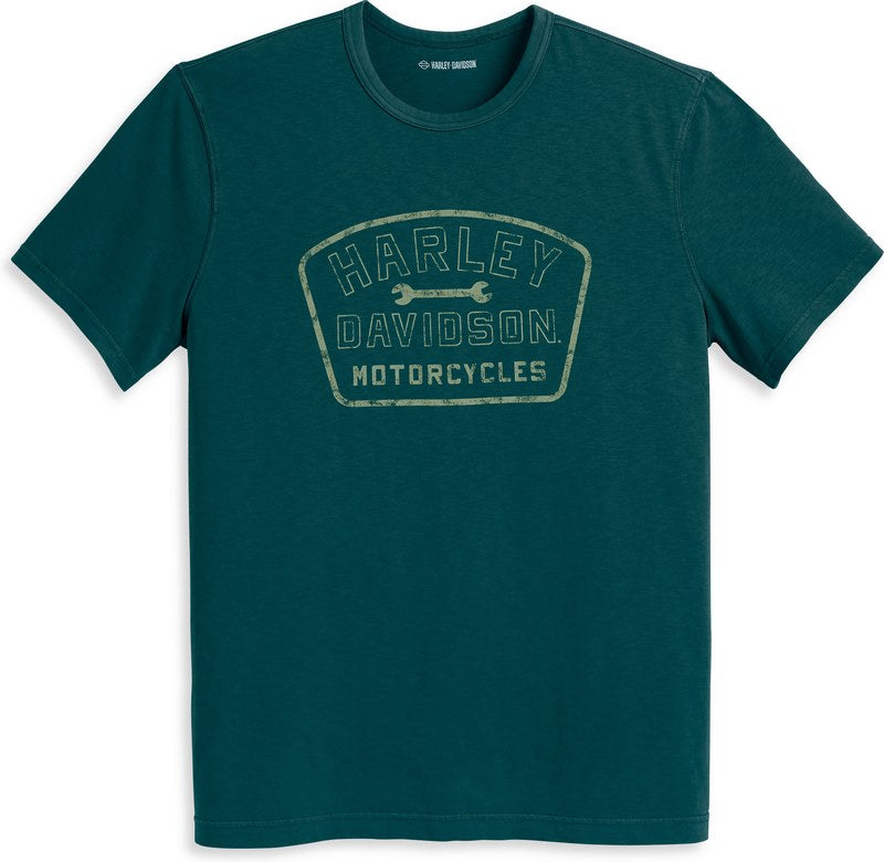 Harley-Davidson Tee-Knit  Deep Teal | 96058-23VM