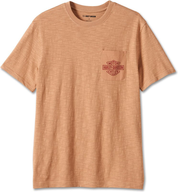 Harley-Davidson Tee-Knit  Tannin | 96064-24VM