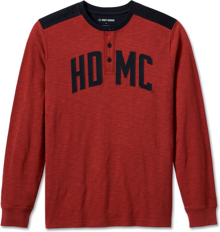 Harley-Davidson Tee-Knit  Russet Brown | 96066-24VM
