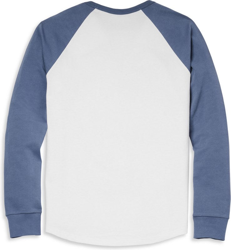 Harley-Davidson Men'S #1 Race Raglan Sleeve  Colorblock-Design-China Blue | 96068-22VM