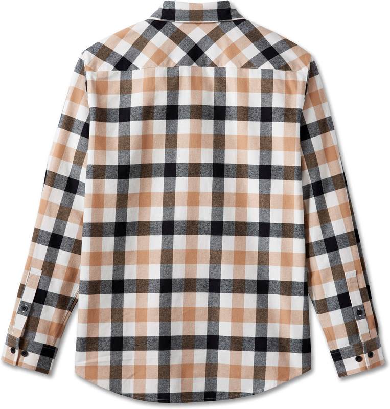 Harley-Davidson Shirt-Woven  Light Brown Plaid | 96069-24VM