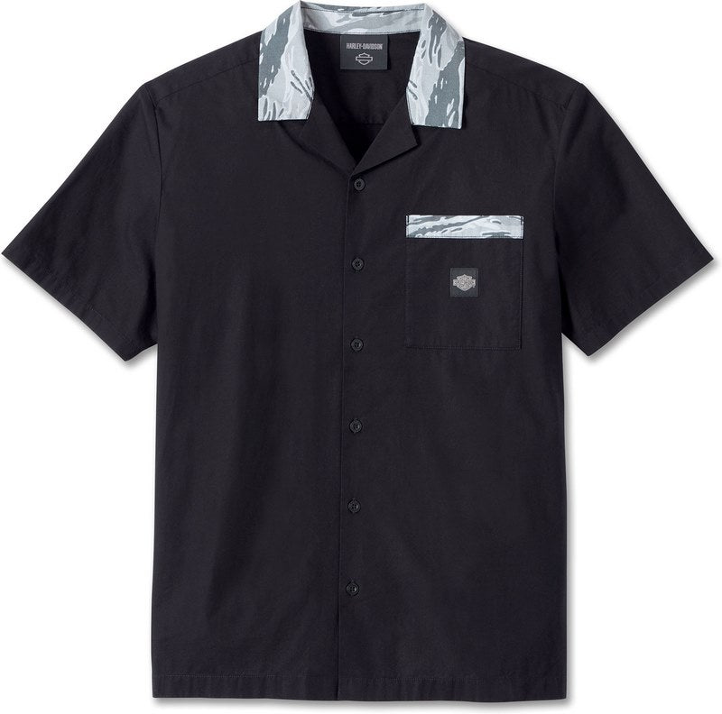 Harley-Davidson Shirt-Woven  Black Beauty | 96070-24VM