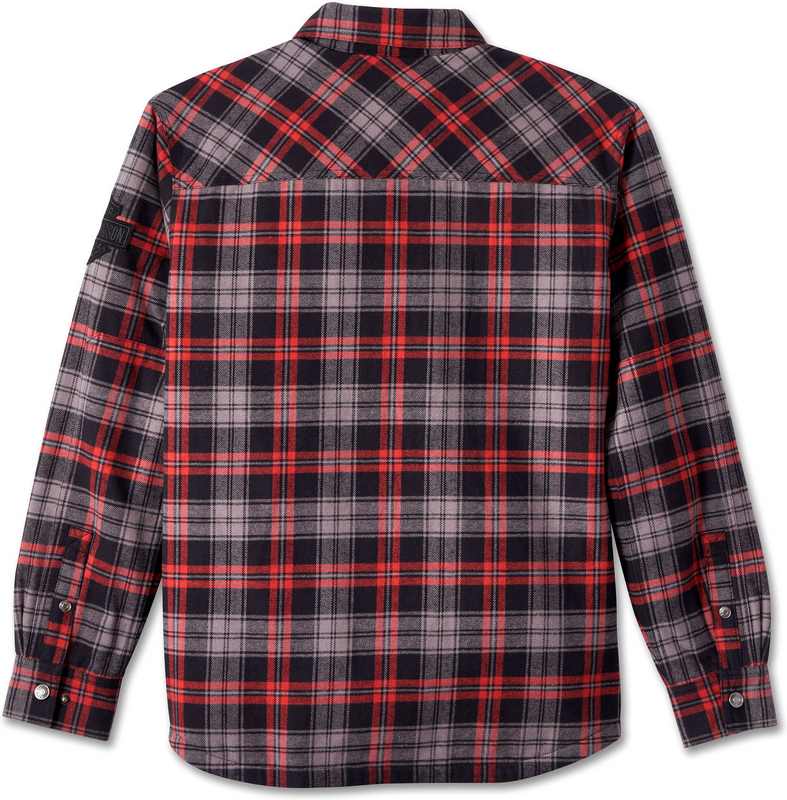 Harley-Davidson Shirt-Woven  Russet Brown Plaid | 96080-24VM