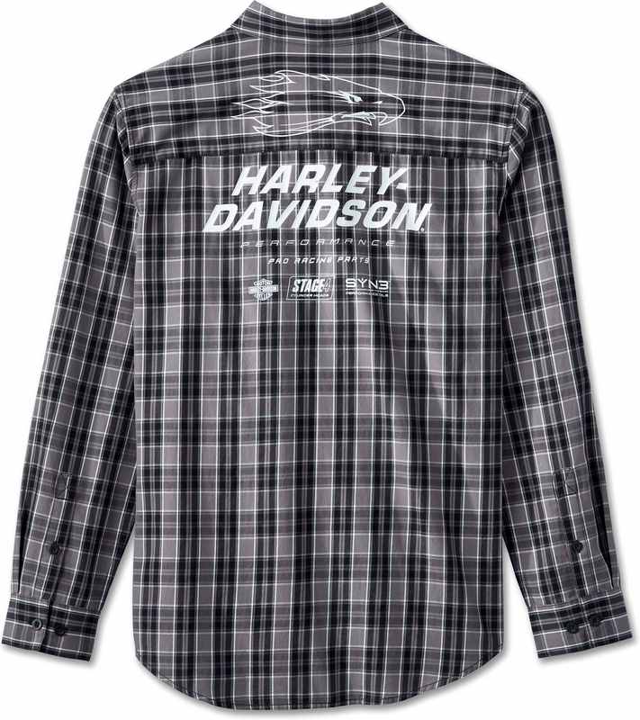 Harley-Davidson Shirt-Woven  Black Plaid | 96082-24VM