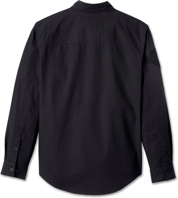 Harley-Davidson Shirt-Woven  Black Beauty | 96085-24VM