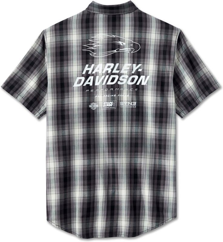 Harley-Davidson Shirt-Woven  Black Plaid | 96091-24VM