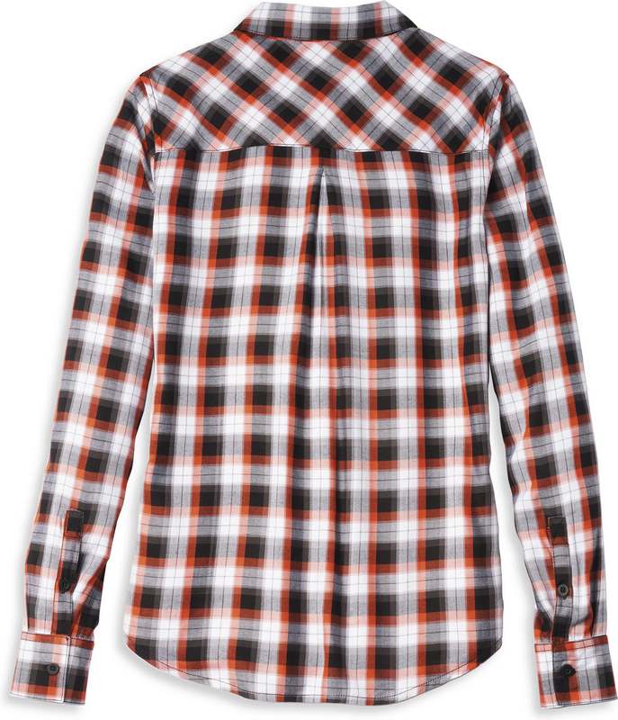 Harley-Davidson Bar & Shield Plaid Shirt For Women  Plaid | 96092-22VW