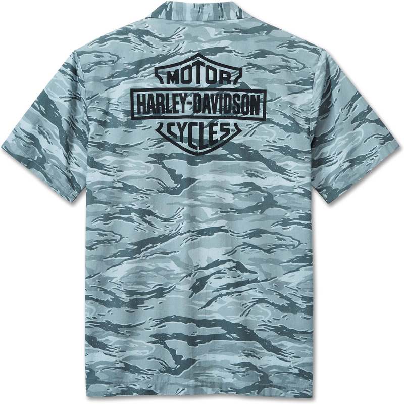 Harley-Davidson Shirt-Woven  Individual all-over print | 96094-24VM