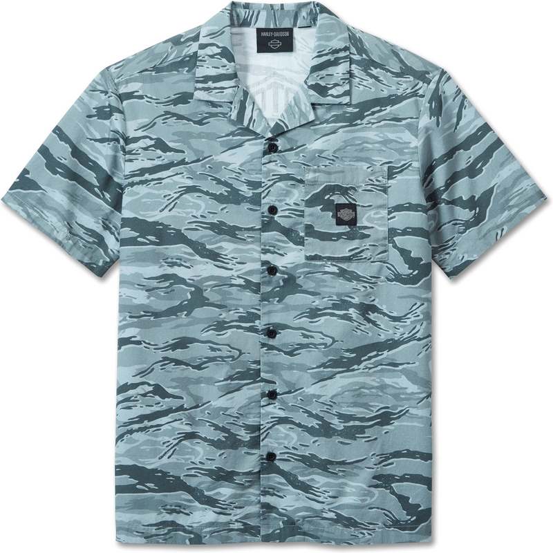 Harley-Davidson Shirt-Woven  Individual all-over print | 96094-24VM