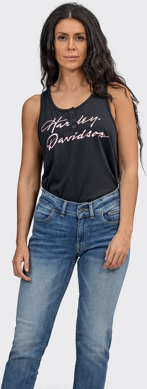 Harley-Davidson Tank-Knit  Black Beauty | 96095-22VW